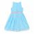 Robe demoiselle d'honneur  en voile    hepburn Bleu ciel 5 - vertbaudet enfant 