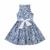 Robe cérémonie  qui tourne    hepburn Bleu marine blanc 5 - vertbaudet enfant 