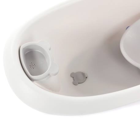 Baignoire bébé ourson Gris+Terracotta+Vert 5 - vertbaudet enfant 