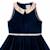 Robe  qui tourne velours   et col    hepburn Bleu marine bleu roi+Bleu marine rose 10 - vertbaudet enfant 