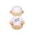 Peluche - peluche officielle ours tour de france - maillot et casquette meilleur jeune vainqueur blanc - 15 cm Blanc 3 - vertbaudet enfant 