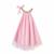 Robe cérémonie   à col fleuri liberty   alizee Blanc violet floral+Jaune multicolore+Rose jaune floral 15 - vertbaudet enfant 