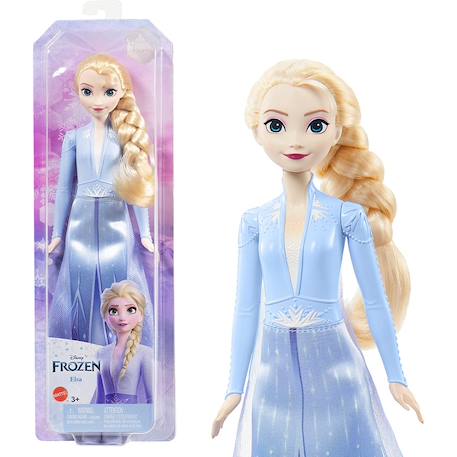 Disney la reine des neiges 2 poupée elsa Bleu 1 - vertbaudet enfant 