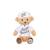 Peluche - peluche officielle ours tour de france - maillot et casquette meilleur jeune vainqueur blanc - 15 cm Blanc 2 - vertbaudet enfant 