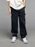 Pantalon battle garçon en velours anthracite 1 - vertbaudet enfant 