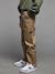 Pantalon loose en toile cappuccino 2 - vertbaudet enfant 