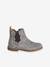 Boots enfant fille cuir détails festons lot beige+marine+marron+noir+taupe 2 - vertbaudet enfant 