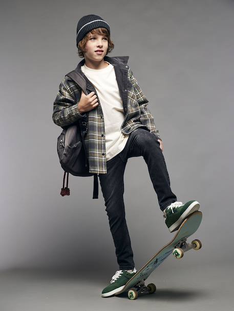 Jean slim garçon effet destroy denim black+stone 4 - vertbaudet enfant 