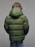 Doudoune garçon puffy anthracite+kaki 16 - vertbaudet enfant 