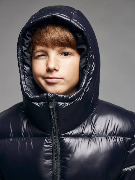 Doudoune garçon puffy anthracite 3 - vertbaudet enfant 
