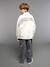 Sweat garçon camionneur oversize écru 9 - vertbaudet enfant 