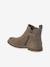 Boots enfant fille cuir détails festons lot beige+marine+marron+noir+taupe 24 - vertbaudet enfant 