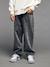 Jean loose garçon denim gris+double stone 1 - vertbaudet enfant 