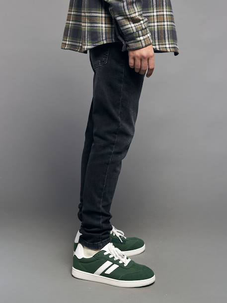 Jean slim garçon effet destroy denim black+stone 2 - vertbaudet enfant 