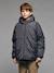 Coupe-vent garçon doublé sherpa anthracite 1 - vertbaudet enfant 