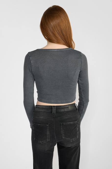 Tee-shirt albegi Anthracite 4 - vertbaudet enfant 