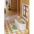 Mobilier pour poupée salle de bain en bois Bleu, blanc, vert 3 - vertbaudet enfant 