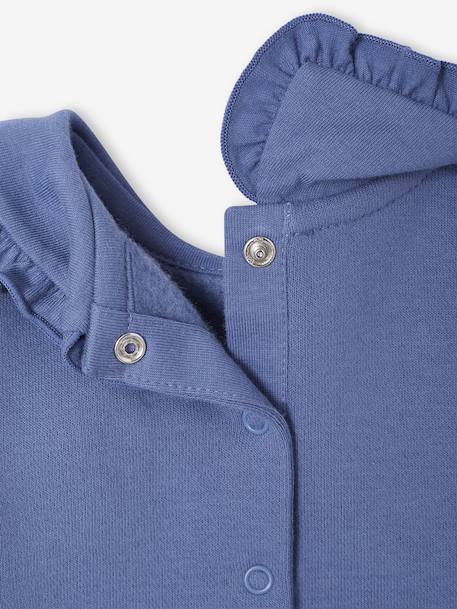 Sweat naissance effet denim bleu 4 - vertbaudet enfant 