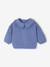 Sweat naissance effet denim bleu 1 - vertbaudet enfant 