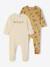 Lot de 2 dors-bien Disney Winnie l'ourson en velours cappuccino + écru 1 - vertbaudet enfant 