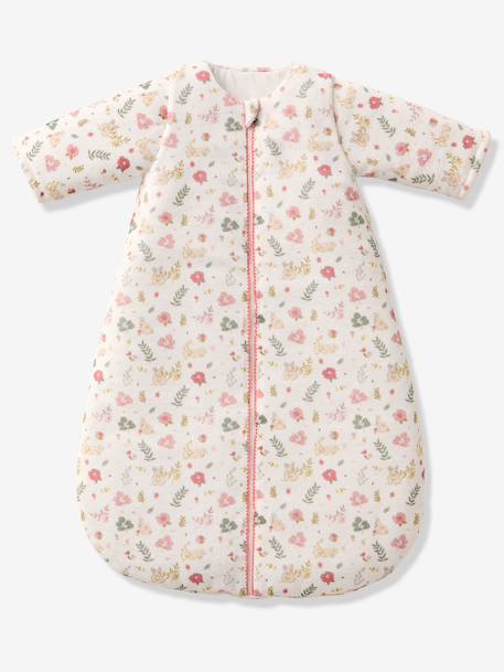 Gigoteuse hiver manches longues amovibles LAPIN ENCHANTÉ blanc imprimé 5 - vertbaudet enfant 