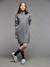 Robe en tricot anthracite 1 - vertbaudet enfant 