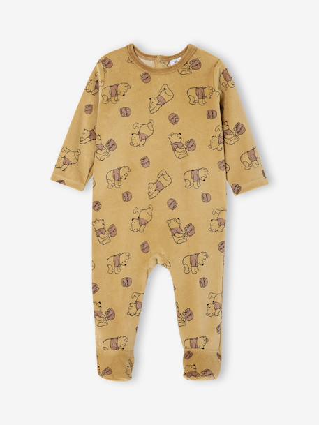 Lot de 2 dors-bien Disney Winnie l'ourson en velours cappuccino + écru 3 - vertbaudet enfant 