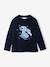 Pyjama fille Disney Lilo et Stitch en velours marine 2 - vertbaudet enfant 