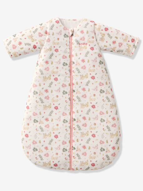 Gigoteuse hiver manches longues amovibles LAPIN ENCHANTÉ blanc imprimé 4 - vertbaudet enfant 