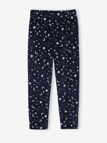 Pyjama fille Harry Potter en velours marine 3 - vertbaudet enfant 