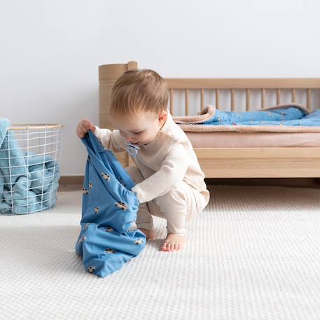 Sac de couchage  tog 3 pady softy - jersey Grizou+Lunar+Marron+Marron et bleu+Marshmallow+Noisette+Rose blush+Stone+Vert d'eau 22 - vertbaudet enfant 