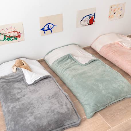 Sac de couchage  tog 3 pady softy - jersey Grizou+Lunar+Marron+Marron et bleu+Marshmallow+Noisette+Rose blush+Stone+Vert d'eau 11 - vertbaudet enfant 