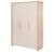 Armoire 3 portes à fermeture douce momo Beige cashmere - chêne 1 - vertbaudet enfant 