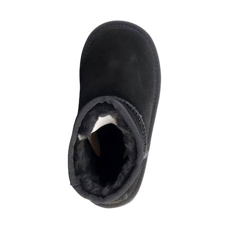 Bottines en cuir à enfiler Noir 6 - vertbaudet enfant 