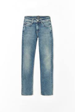 Jeans droite blue jogg, longueur 34  - vertbaudet enfant