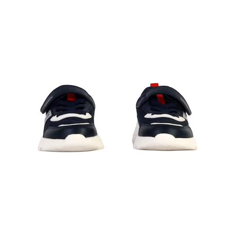 Baskets basses à scratch Navy red 5 - vertbaudet enfant 
