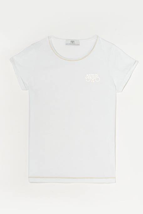 Tee-shirt smltragi White 1 - vertbaudet enfant 