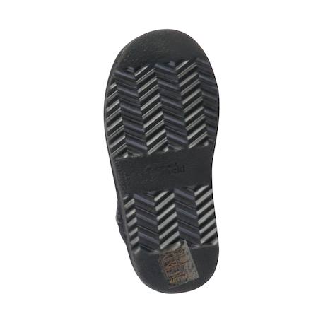 Bottines en cuir à enfiler Noir 5 - vertbaudet enfant 