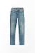 Jeans droite blue jogg, longueur 34 Blue 2 - vertbaudet enfant 
