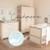 Lit évolutif transformable en lit junior momo Beige cashmere - chêne 5 - vertbaudet enfant 