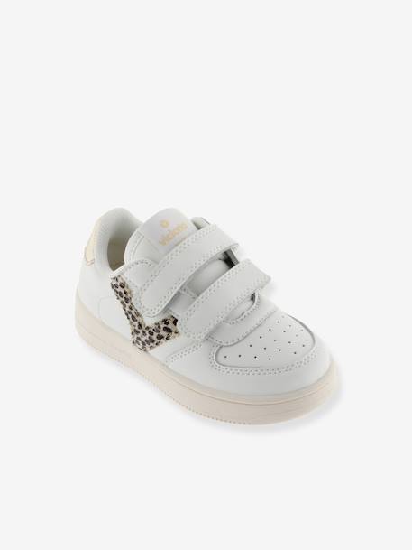 Baskets sport Tiempo Efecto à scratchs beige 1 - vertbaudet enfant 