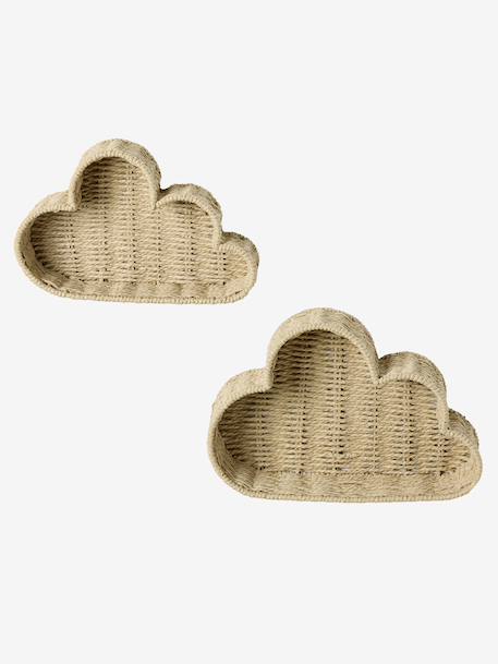 Lot de 2 étagères Nuage beige 5 - vertbaudet enfant 