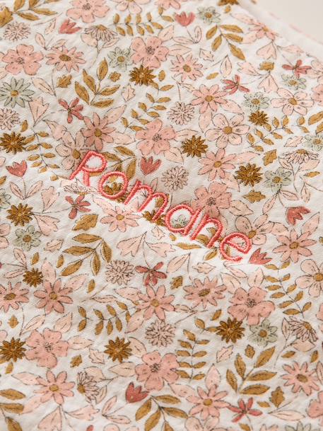 Gigoteuse manches amovibles personnalisable FLORA blanc imprimé 8 - vertbaudet enfant 