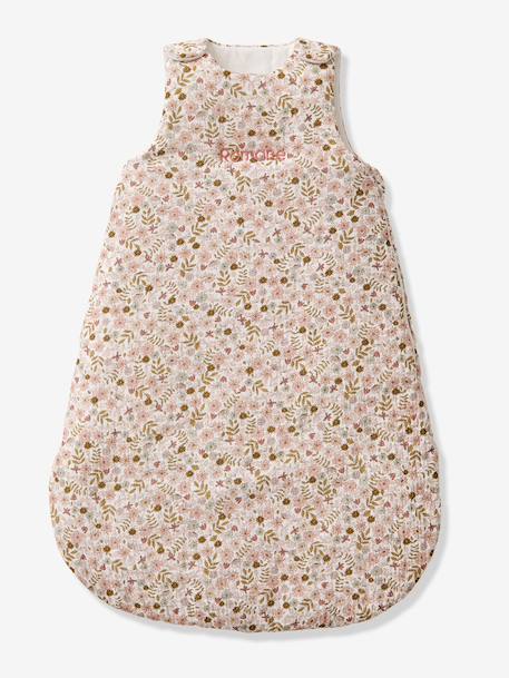 Gigoteuse manches amovibles personnalisable FLORA blanc imprimé 5 - vertbaudet enfant 