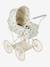 Landau pour poupon RETRO FLOWER écru 3 - vertbaudet enfant 