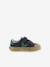 Baskets enfant cuir et contrast à scratchs blush+marine 7 - vertbaudet enfant 