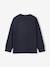 Tee-shirt manches longues imprimé garçon marine 3 - vertbaudet enfant 