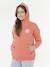 Sweat à capuche Luxe surf corail 3 - vertbaudet enfant 