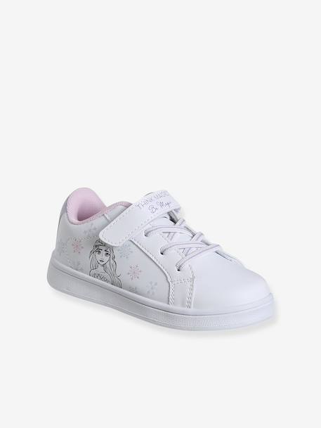 Baskets basses Disney Reine des Neiges fille blanc 1 - vertbaudet enfant 