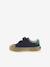 Baskets enfant cuir et contrast à scratchs blush+marine 8 - vertbaudet enfant 